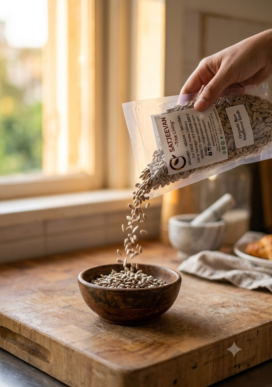 Organic Raw Sunflower Seeds 250g