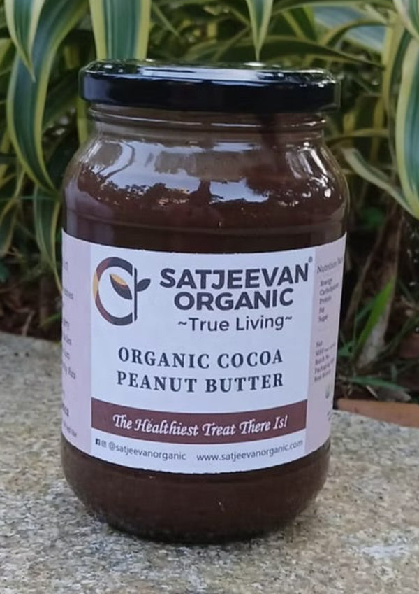 Organic Cocoa Peanut Butter 500g