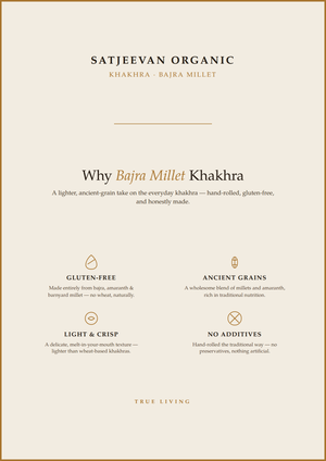 Organic Khakhra Bajra Millet 180g