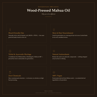 Organic Wood-Pressed Mahua Oil 250ml