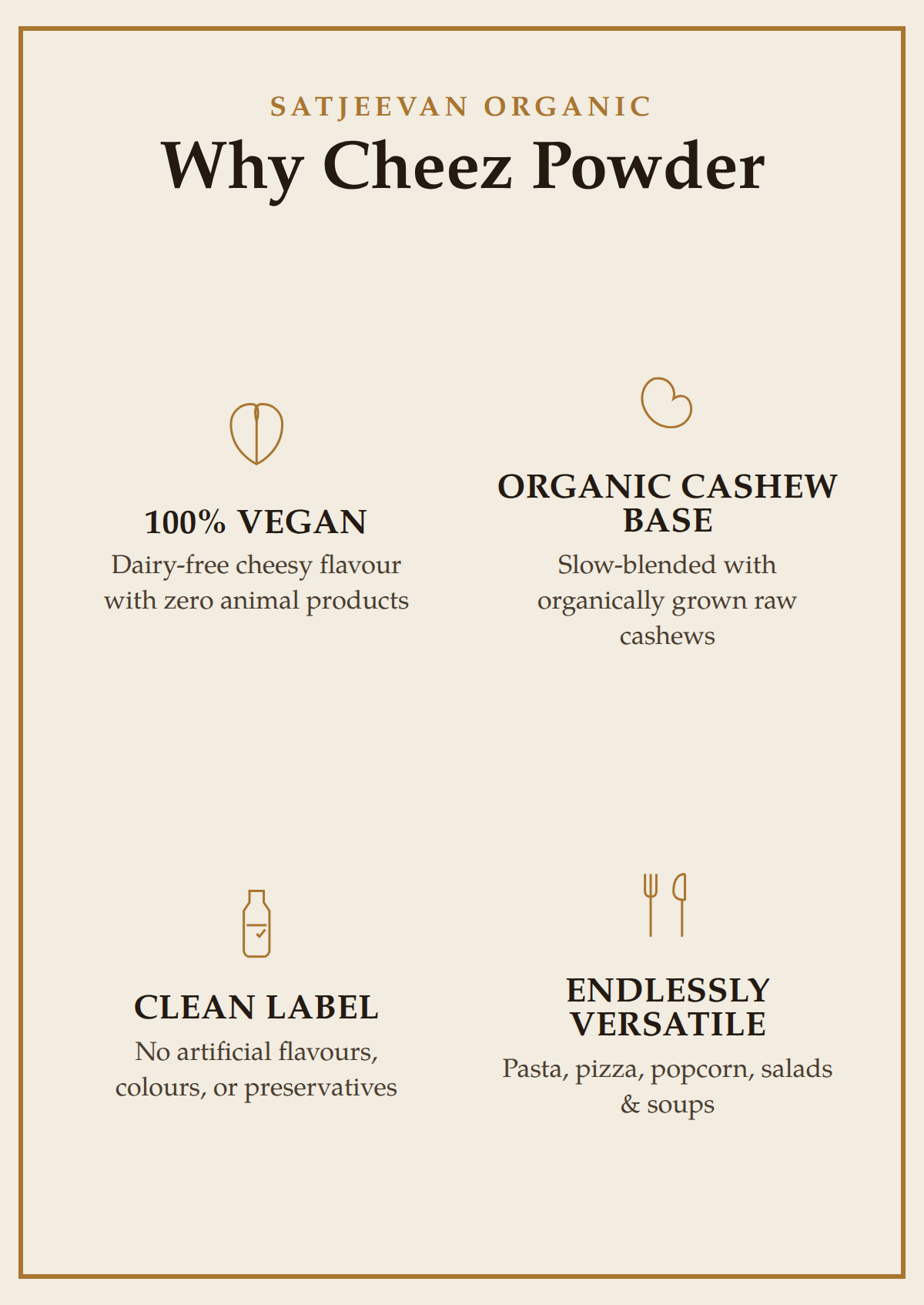 Organic Cheez Powder 100g