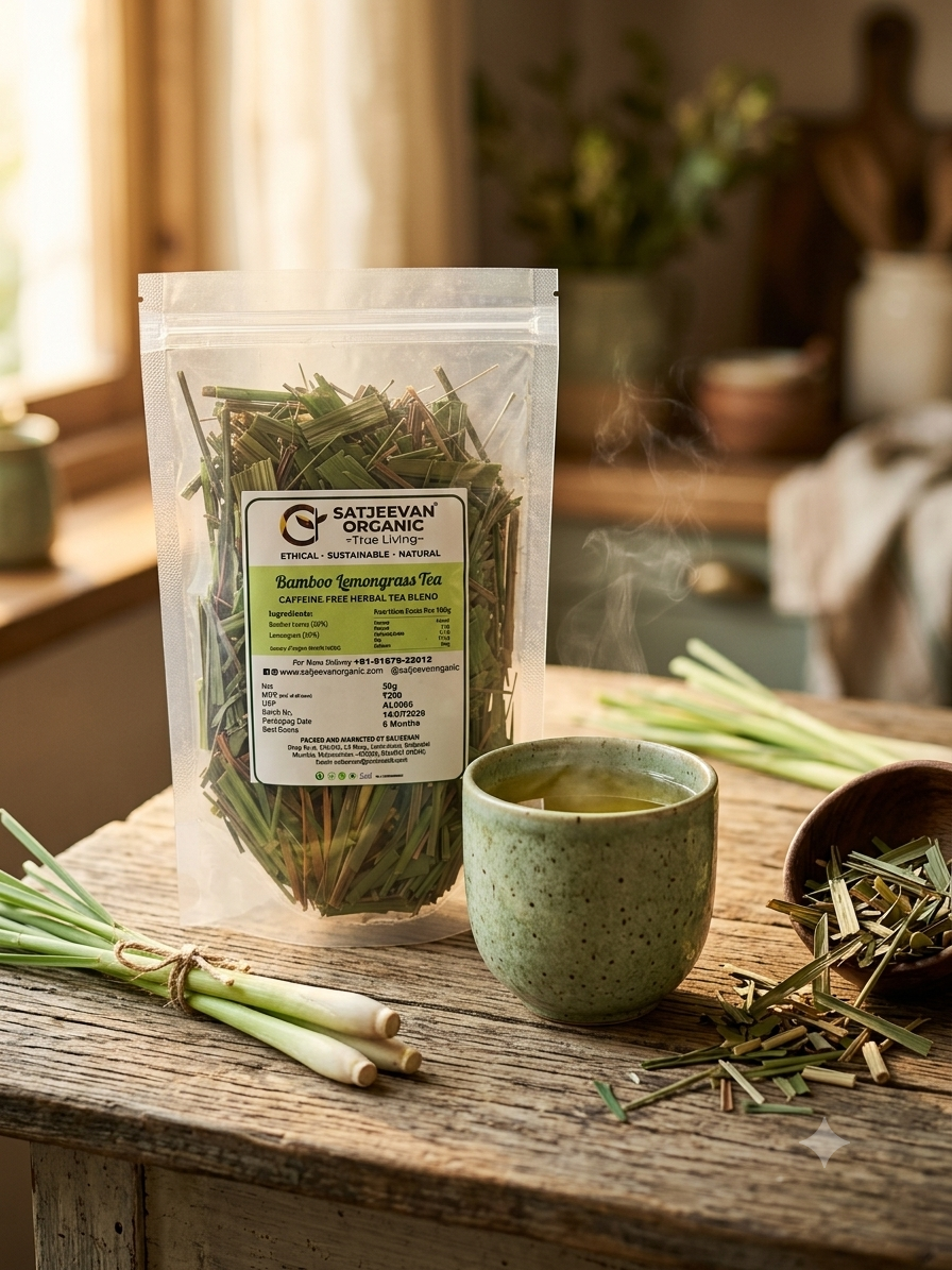 Organic Bamboo Lemongrass Tea 50g