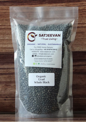 Organic Urad Whole Black