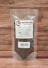 Organic Black Pepper Whole 100g