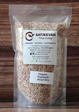 Organic Hand-Pounded Rajamudi Rice