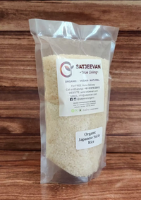 Organic Japanese Sticky Rice 500g