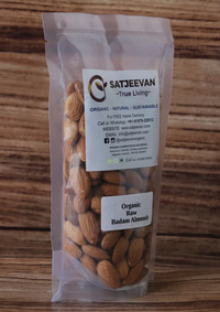 Organic Raw Badam Almonds 200g