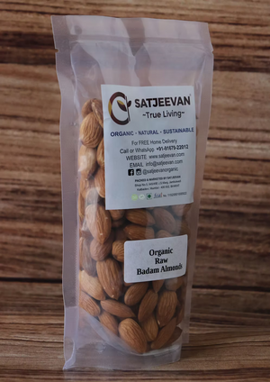 Organic Raw Badam Almonds 200g