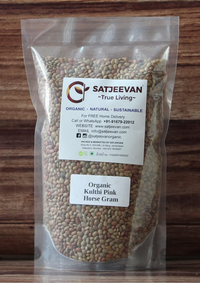 Organic Kulthi Pink Horsegram 500g