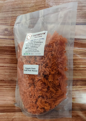 Organic Pasta Fusilli Pink Masoor (GF) 500g