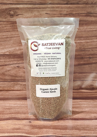 Organic Ajwain Carom Seeds 250g