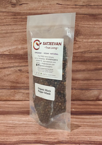Organic Black Pepper Whole 100g