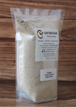 Organic Stone-Ground Bajra Flour 500g