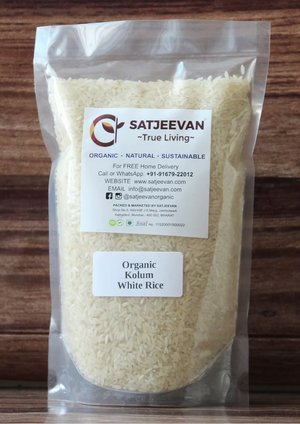 Organic Kolum White Rice 1000g