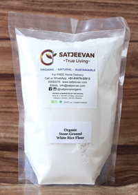 Organic Stone-Ground White Rice Flour 500g