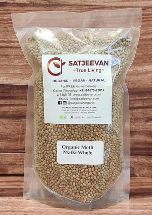 Organic Moth Matki Whole