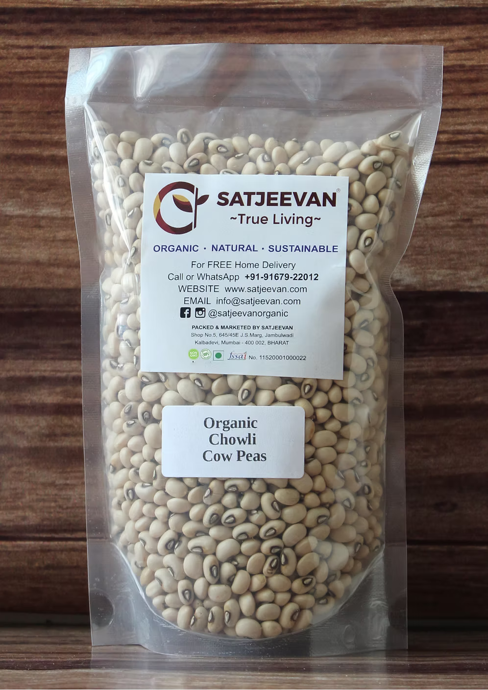 Organic Chowli Cow Peas