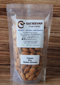 Organic Raw Badam Almonds 200g