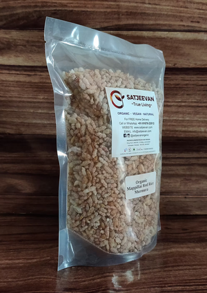 Organic Mappillai Red Rice Murmura 200g