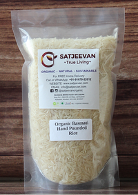 Organic Hand-Pounded Basmati Rice 1000g