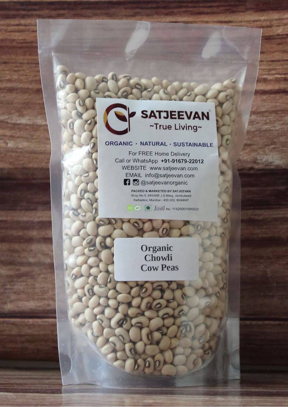 Organic Chowli Cow Peas