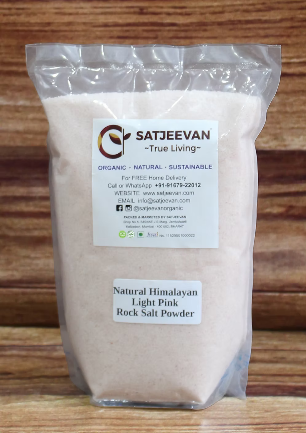 Natural Pink Himalayan Rock Salt Powder 1000g