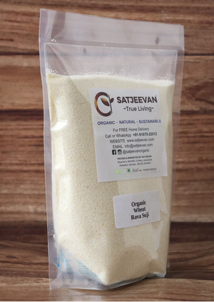Organic Wheat Rava Suji 500g