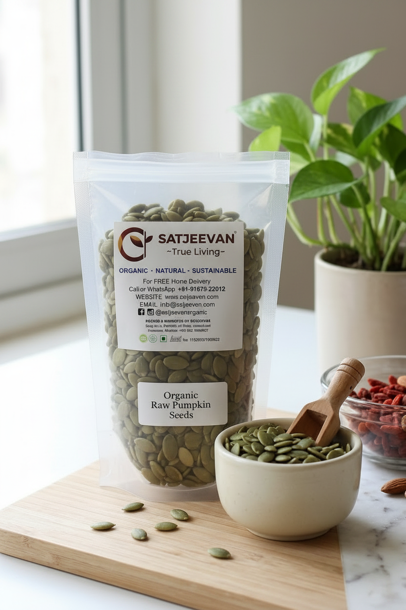 Organic Raw Pumpkin Seeds 250g