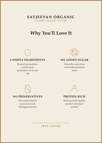 Organic Classic Peanut Butter 500g