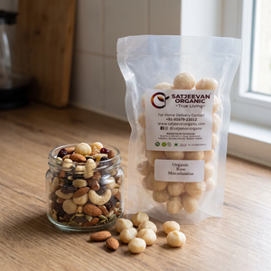 Organic Raw Macadamias 200g