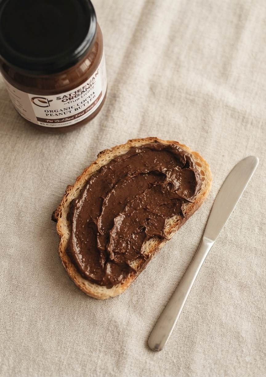 Organic Cocoa Peanut Butter 500g