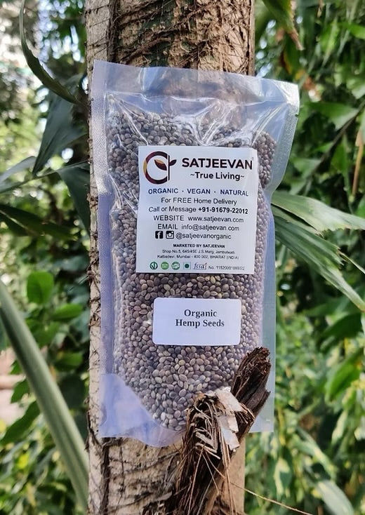 Organic Raw Hemp Seeds 250g