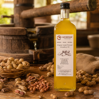 Organic Wood-Pressed Groundnut Oil