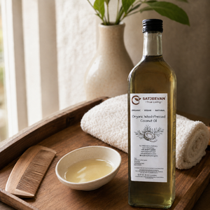 Organic Wood-Pressed Coconut Oil