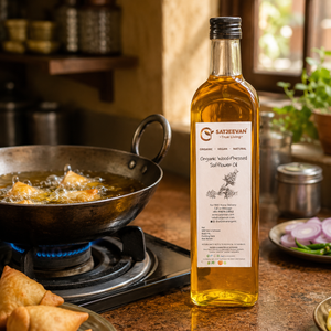 Organic Wood-Pressed Safflower Oil