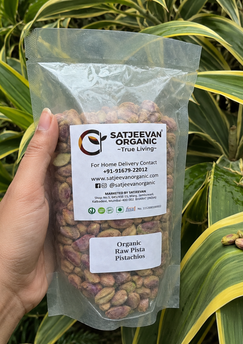 Organic Raw Pista Pistachios 200g