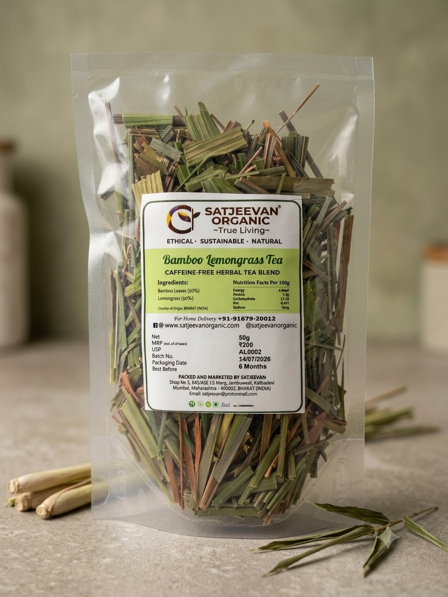 Organic Bamboo Lemongrass Tea 50g