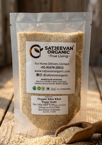 Organic Khus Khus Poopy Seeds 100g
