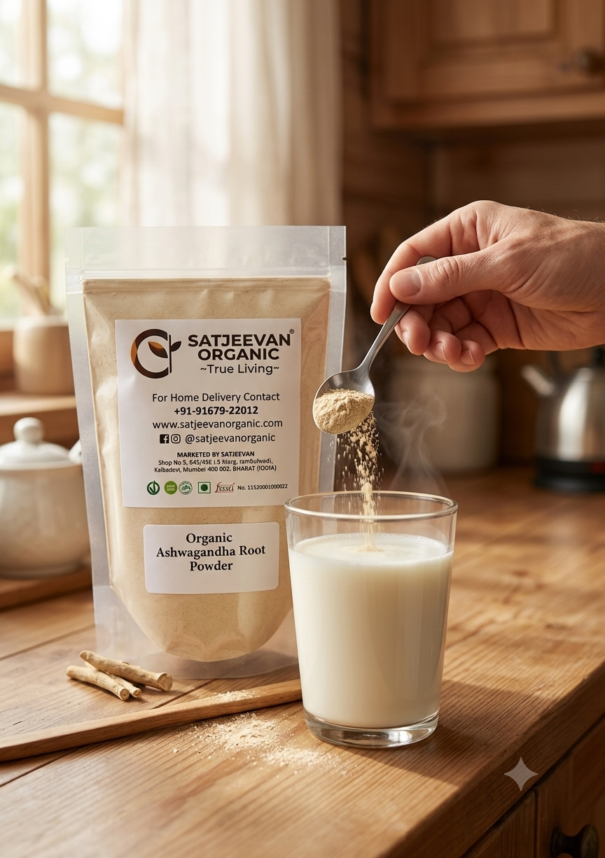 Organic Ashwagandha Root Powder 100g
