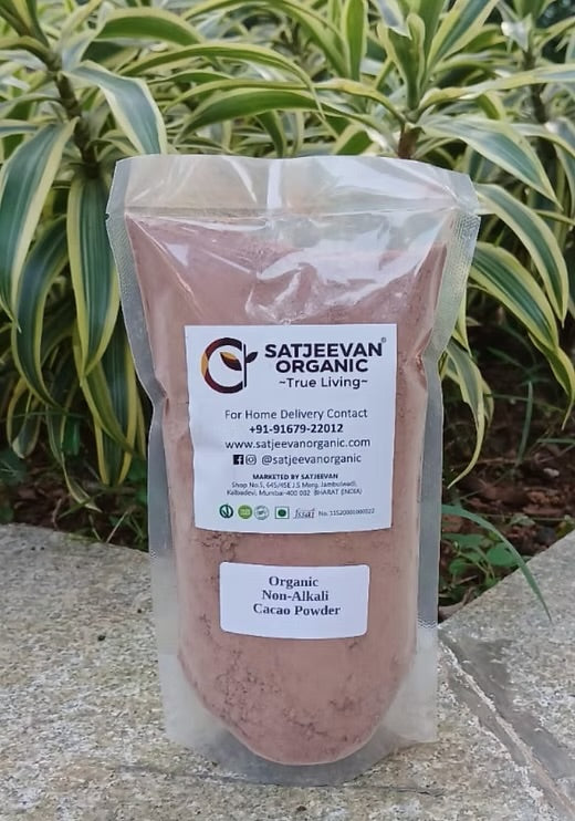 Organic Non-Alkali Raw Cacao Powder 200g