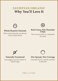 Organic Cocoa Almond Butter 500g