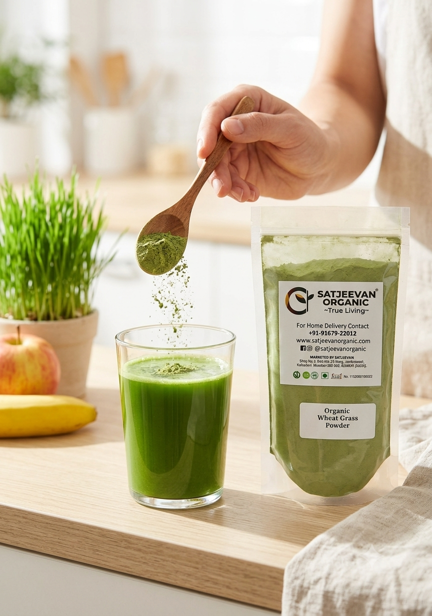 Organic Wheat Grass Powder 100g
