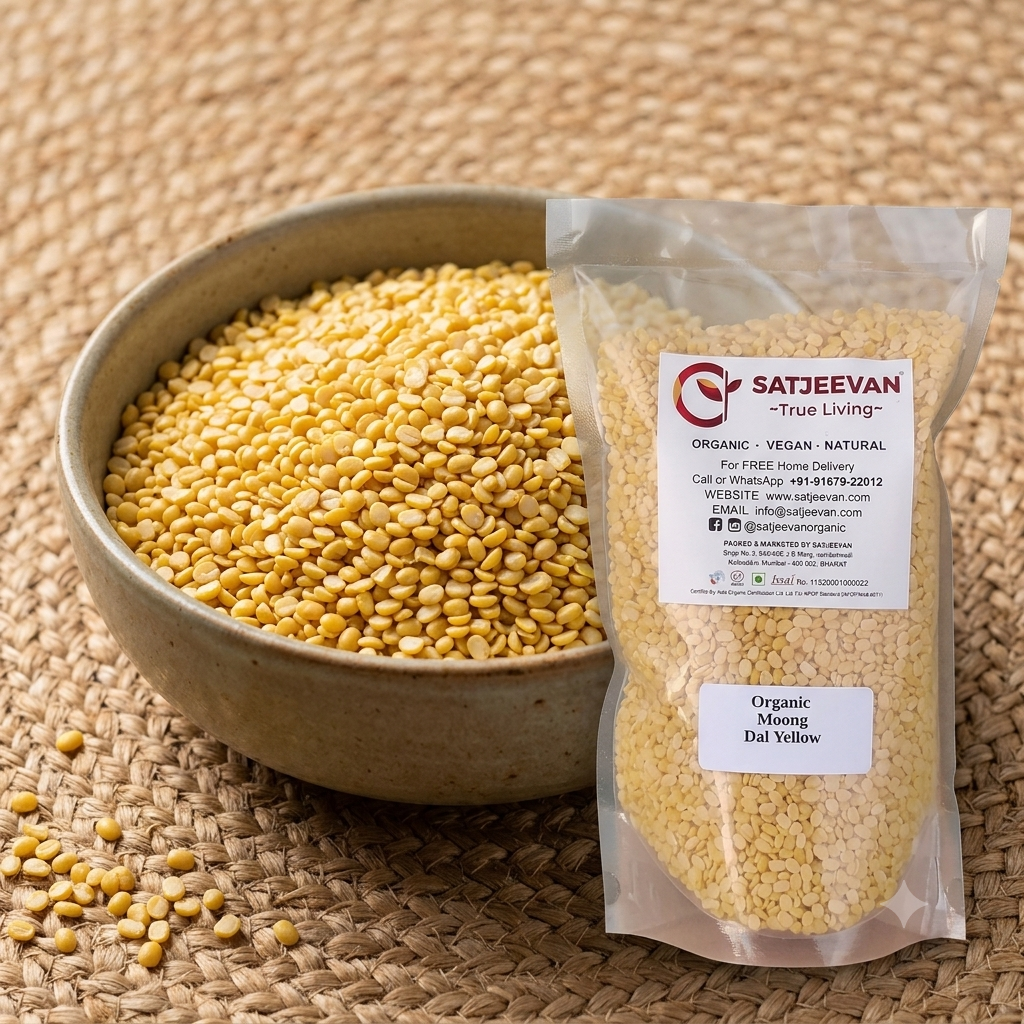 Organic Moong Dal Yellow