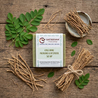 Organic Moringa Vetiver Soap 100g