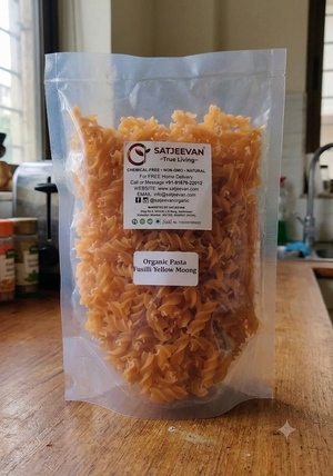 Organic Pasta Fusilli Yellow Moong (GF) 500g