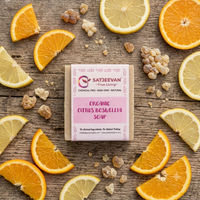 Organic Citrus Boswellia Soap 100g
