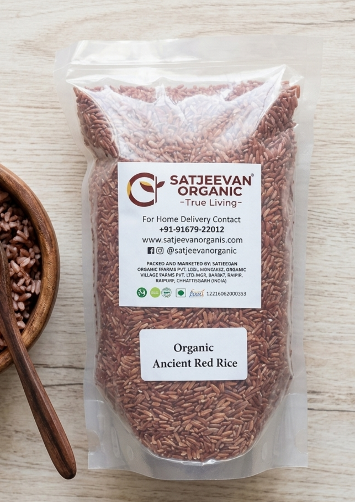 Organic Ancient Red Rice