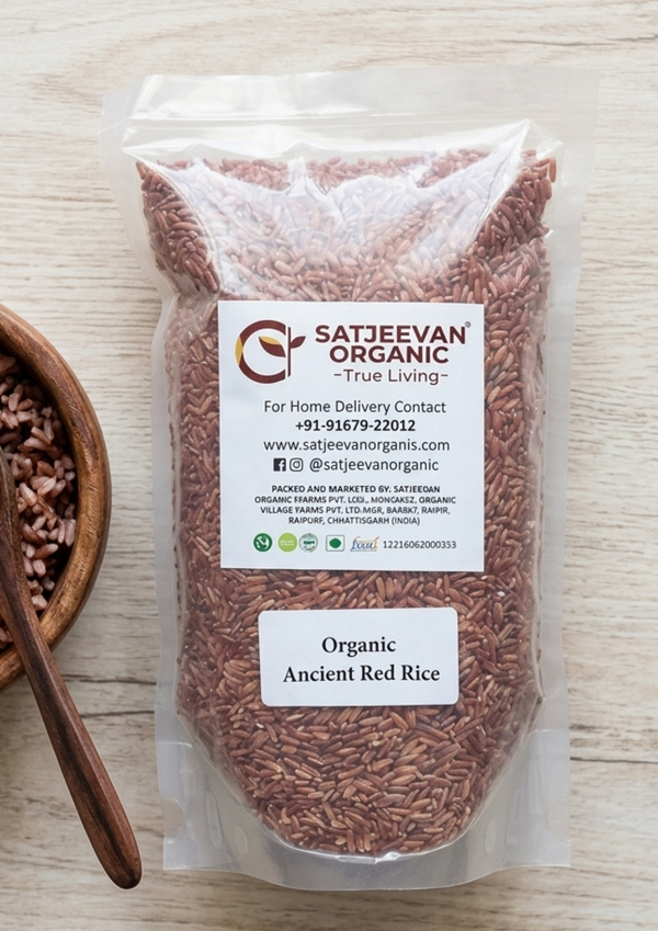 Organic Ancient Red Rice
