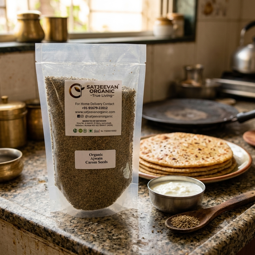 Organic Ajwain Carom Seeds 250g