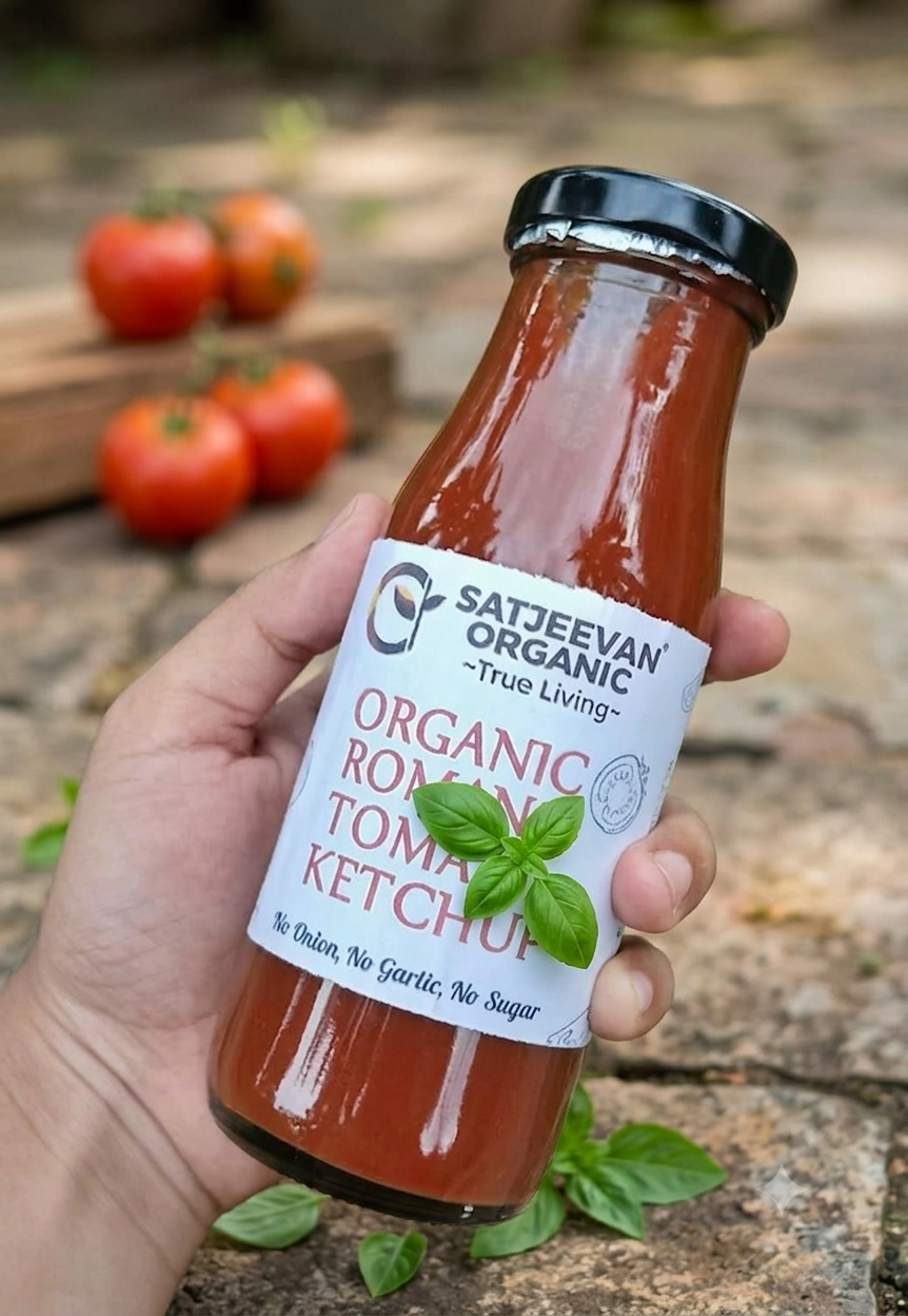 Organic Romano Tomato Ketchup 300g